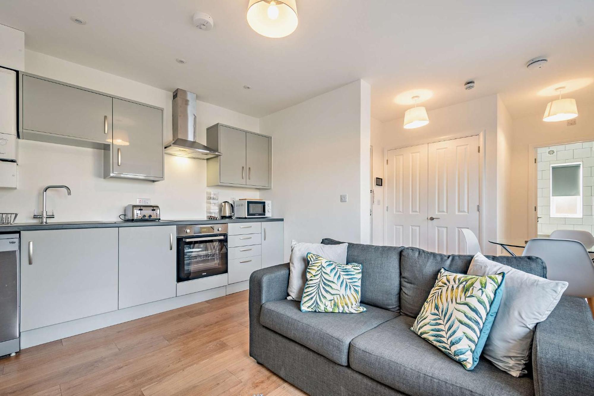 Modern, City Living Apartments- Private Parking Oxford Oda fotoğraf