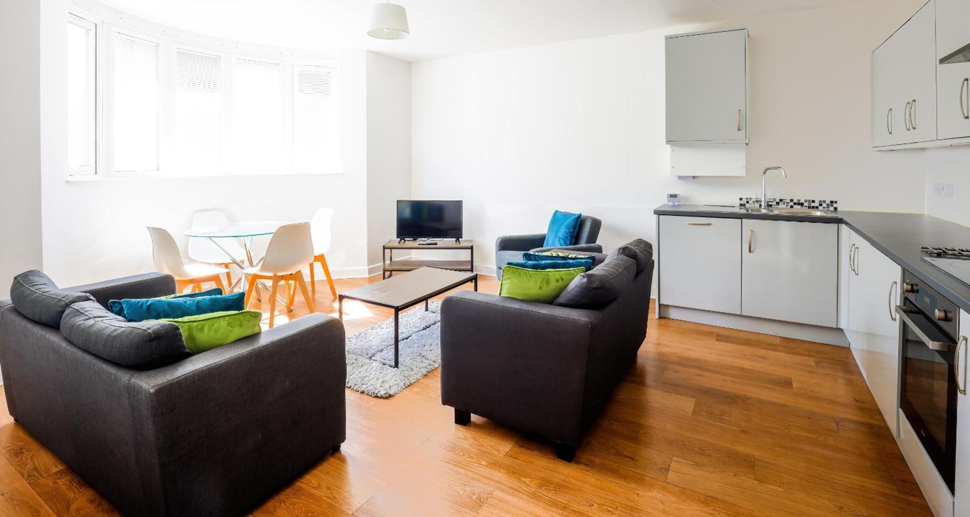Modern, City Living Apartments- Private Parking Oxford Oda fotoğraf