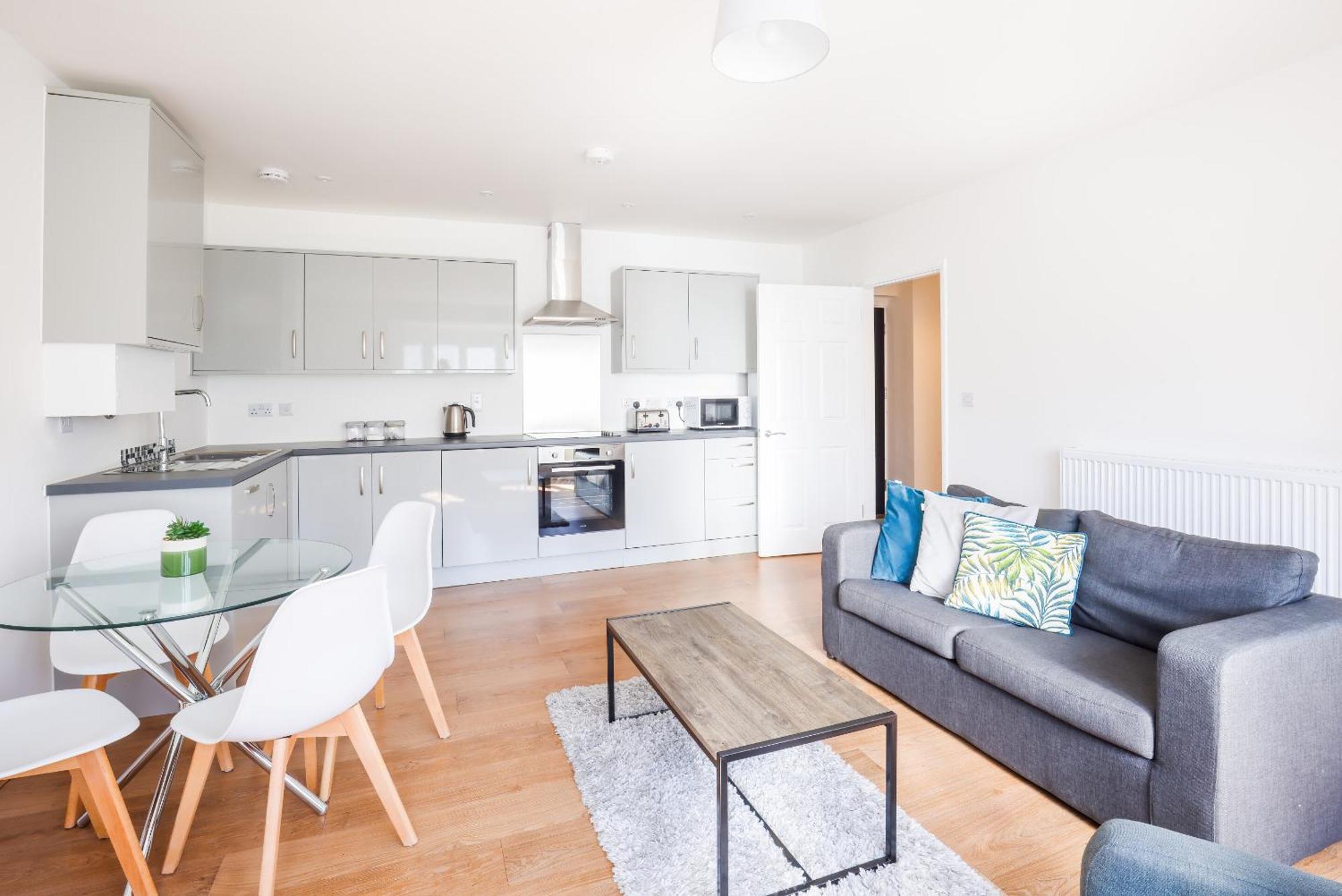 Modern, City Living Apartments- Private Parking Oxford Oda fotoğraf